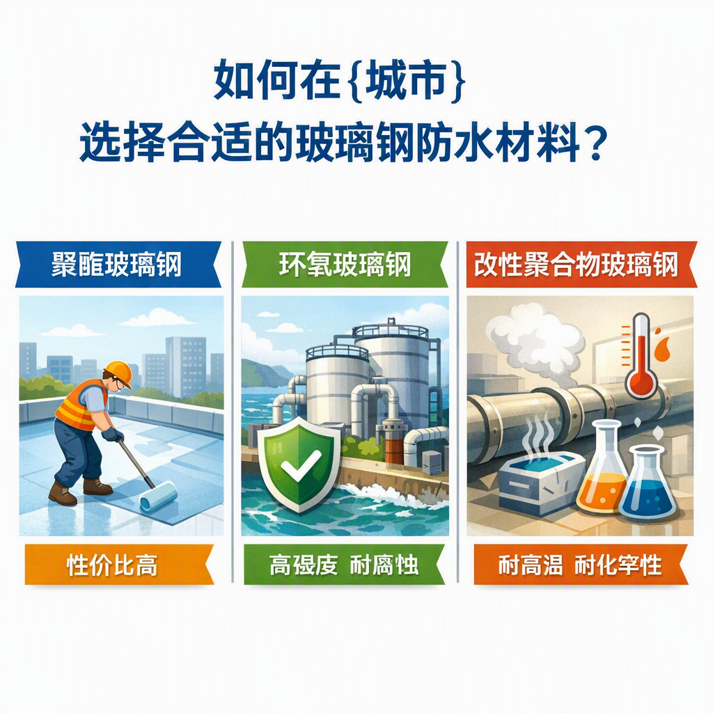 如何在曲靖选择合适的玻璃钢防水材料?