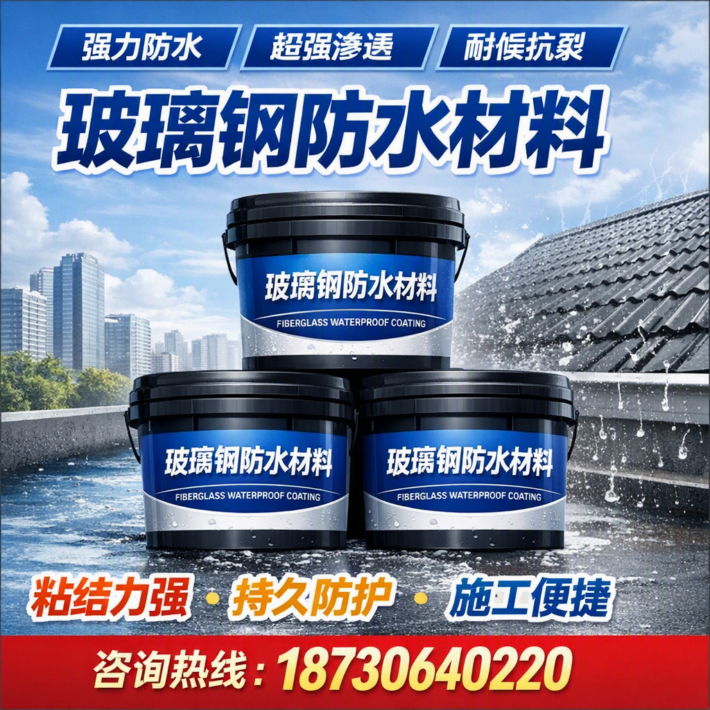 了解玻璃钢防水材料的市场趋势，曲靖 企业不可不知