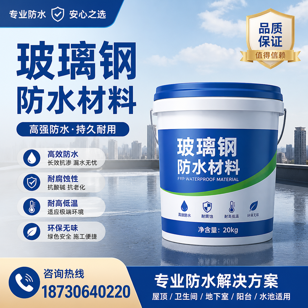 了解玻璃钢防水材料的市场趋势,曲靖 企业不可不知